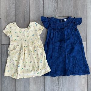 GAP Yellow & Blue Sundress Set